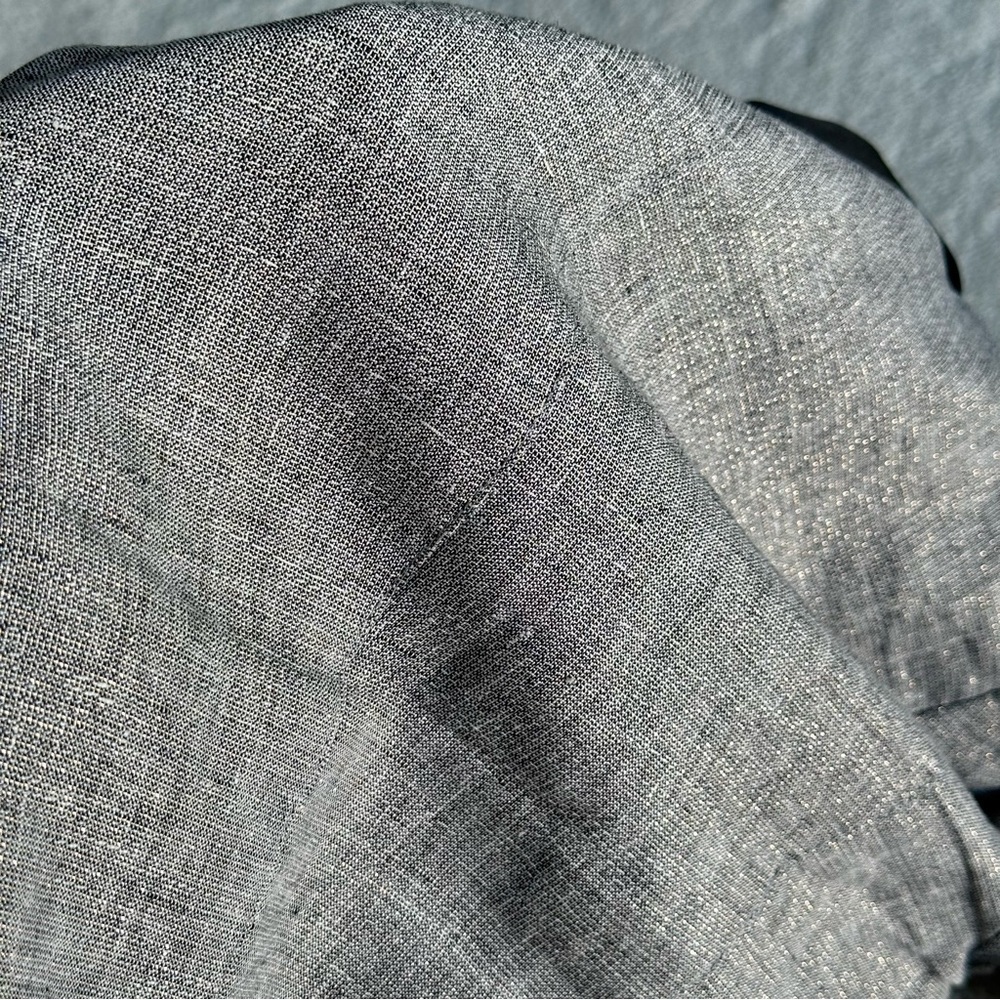 Smythe Gray Blazer with Black Lapel - Picture 8 of 11